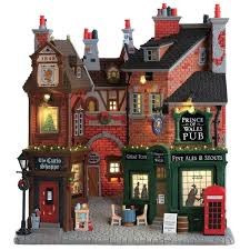 Lemax Pub Prince Of Wales 27x10x29 5cm Village De Noel Village Lemax Exposition De Village De Noel