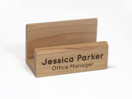 Get it as soon as thu, oct 22. Engraved Maple Wood Business Card Holder
