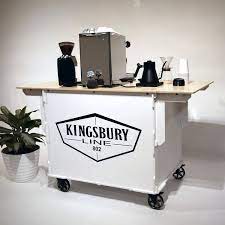 The 802 Simple Display Cart Coffee Carts Mobile Coffee Cart Coffee Bar Cart