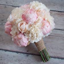 Katesaidyes Blush Bouquet Wedding Peony Bouquet Wedding Silk Wedding Bouquets