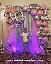 4 Imagenes De Decoracion De Globos Para Cumpleanos De Mujer Paperblog