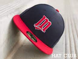 Custom Minnesota Twins 59fifty Fitted Cap Hat Club Hats Fitted Caps Caps Hats