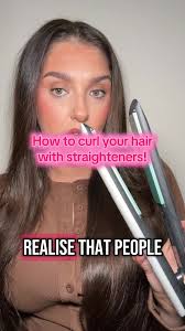 How to Curl Your Hair with Remington Hair Straightener
