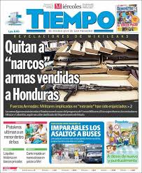 Newspaper Tiempo Honduras Newspapers In Honduras Wednesday S Edition April 27 Of 2011 Kiosko Net