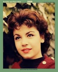 Annette at her vanity in 1959