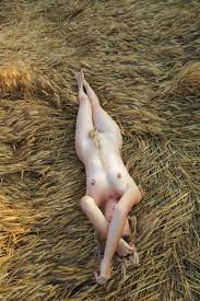 Nude Girl in a Wheat Field Photography by Goran Šafarek | Saatchi Art