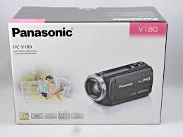 Panasonic 14 140mm F3 5 5 6 Ii Asph Power Ois Panasonic V180 Camcorder Black Camcorder Camera Photo Panasonic