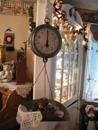 Baby Pics Imagine This With A Newborn In The Scale Pan Vintage Antique Large Double Faced Primitive Vintage Scale Farmhouse Kitchen Decor Barbie Dream House