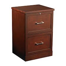 2 Tier Filing Cabinet Mahogany Silkwood Manufacturing