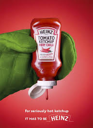 Heinz Fiery Chilli Tomato Ketchup Sara Morris Ads Creative Print Advertising Ketchup