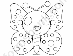 For example, you can give them butterfly mask coloring pages. Butterfly Mask Template To Color Printable Pdf Download