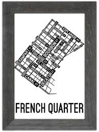 Menu & reservations make reservations. French Quarter New Orleans Street Map Poster School Street Posters