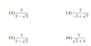 Rationalising The Denominator Worksheet With Solutions Worksheets Denominator Math Worksheets
