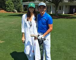 They were seen multiple times together. Rickie Fowler S Girlfriend Wearing A Masters Caddy Jumpsuit Golfwrx