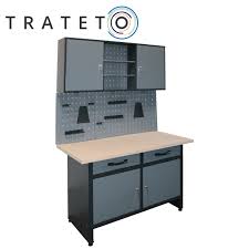 60 cm), aufbauanleitung, schrauben, 2 schlüssel. Werkbank Set 3 Tlg Mit 2 Schubladen 120 Cm Profiwerkbank Hangeschrank Und Lochwand Mit Hakenset