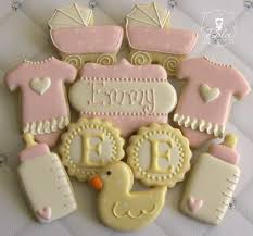 Doce Cookies For A Baby Name Reveal Shower Baby Cookies Baby Girl Cookies Baby Shower Cookies