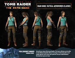 The work was also increased since i did a lot of the body and leg. Square Enix S Classic Outfit Still Isn T Tomb Raider