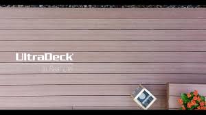Quick overview of installing the menards ultra deck decking. Ultradeck Rustic Testimonial Youtube