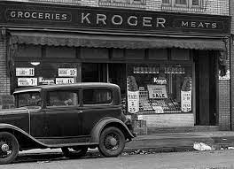 A Kroger Market On Brookline Boulevard In 1933 Kroger Cincinnati Ohio Kickin It Old School
