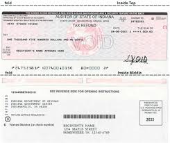 Indiana Tax Refund Status Examples And Forms
