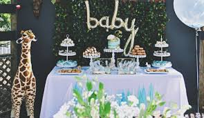 Gold Safari Giraffe Baby Shower Boy Baby Shower Giraffe Dessert Table Baby Shower Boy Giraffe Baby Shower Theme
