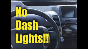 2004 2009 Toyota Prius No Dash Lights Fix Dash Lights Toyota Prius Prius