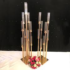 Overstock tall gold candle holders centerpieces. Flone Tall Wedding Candle Holders Centerpieces Decoration Glass Acrylic Chimney Candle Stand Home Candlestick Decor Candle Holders Aliexpress