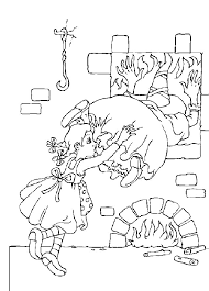 The woman asks husband to take his children out into the forest. Hansel Und Gretel Ausmalbilder Animaatjes De