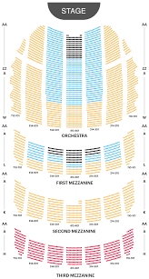 Your A To Z Guide To Broadway Theater Seating Charts