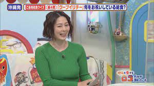 杉浦友紀アナの巨乳がニットで激しく強調されてしまう！！ : アナきゃぷ速報