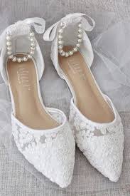 24 Most Wanted Wedding Shoes For Party Wedding Forward In 2020 Wedding Shoes Flats Lace Womens Wedding Shoes Bridesmaid Shoes
