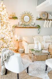 Create 3 or more levels/heights. Rustic Glam Christmas Family Room Decor From Christmas Tree Shops