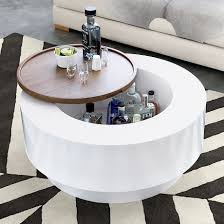 Ya Ya Round Storage Coffee Table Reviews Cb2 Coffee Table Coffee Table With Storage Cb2 Furniture