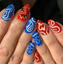 3 different nail art ideas with boardmarker (amazing). 30 Fourth Of July Nail Ideas Red White And Blue Designs
