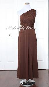 Chocolate Bridesmaid Dress Long Infinity Dress Dark Brown Wrap Convertible Brown Bridesmaid Dresses Chocolate Bridesmaid Dresses Brown Bridesmaid Dresses Long