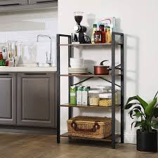 Shop devices, apparel, books, music & more. Industrial Ladder Shelf Bookcase Bookcase Vasagle By Songmics