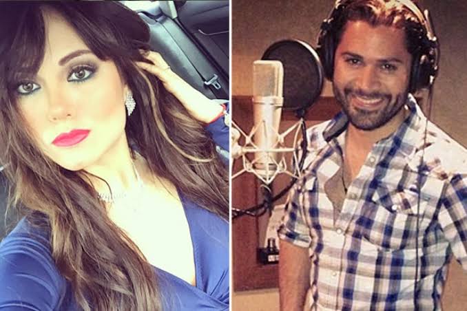 Vivian Cepeda y el cantante Eliseo Robles Jr., en supuesto video íntimo