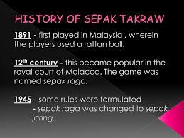 Sepak takraw, one of the most popular sports in malaysia, is essentially a cross between volleyball and hackeysack. Sepak Takraw Pdf Document