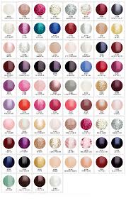 40 Perspicuous Gelish Colors Chart