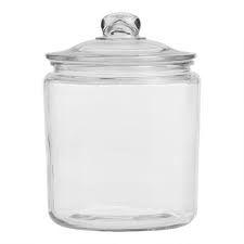 Made of clear glass, these jars are perfect for holding a variety of items, from candy and cookies in your kitchen to. One Gallon Glass Storage Jar World Market