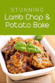 This Stunning Lamb Chop And Potato Bake Dish Is One That Both Adults And Kids Will Love A Perfect Wholes Lamb Chop Recipes Lamb Casserole Recipes Lamb Recipes