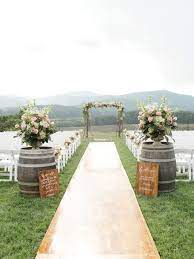 71 Elegant Outdoor Wedding Decor Ideas On A Budget Vis Wed Wedding Aisle Outdoor Outdoor Wedding Decorations Wedding Aisle Decorations