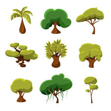 Cartoon Trees Cartoon Trees Cartoon Background Tree Illustration