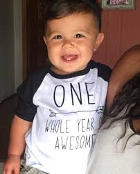 First Birthday T Shirt For Baby Boy 1st Birthday Boy Shirt One Whole Year Of Awesome 1st Birthday Boy Shirt Birthday Boy Shirts 1st Boy Birthday