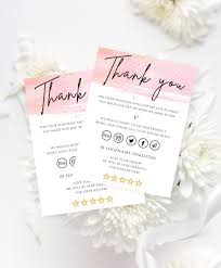 Check out our business thank you selection for the very best in unique or custom, handmade pieces from our stationery shops. Small Business Thank You Cards Editable Printable Thank You Etsy Business Thank You Cards Thank You Card Design Order Business Cards