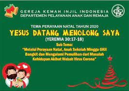 Salvaresalvați tema natal sekolah minggu 2019.docx pentru mai târziu. Departemen Pelayanan Anak Dan Remaja Gereja Kemah Injil Indonesia ç…§ç‰‡ Facebook