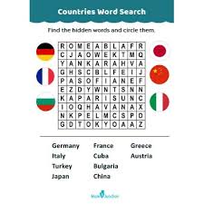 Panda got a little bored hiding and instructed us to get you new puzzles, so we obliged. Word Search Worksheets For Kids Free Printable Momjunction