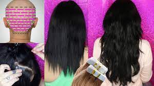 Alicia iannone showcases the quality of hairtalk's original and original plus to begin, iannone analyzed the hair and created her placement plan. How To Apply Tape Hair Extensions Correctly At Home Save Irresistible Me Extensions Youtube