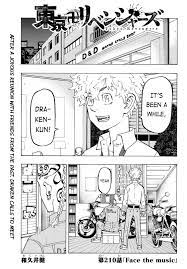 Watching the news, tokyo revengers manga: Tokyo Revengers Chapter 210 English Scans