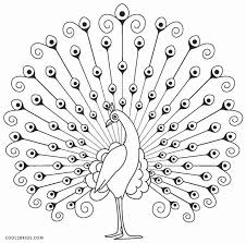 Free Printable Peacock Coloring Pages For Kids Cool2bkids Peacock Coloring Pages Peacock Drawing Peacock Pictures